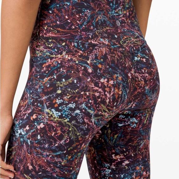 Lululemon align high rise leggings floral Foliage Overlay Multi 6 - Picture 4 of 10
